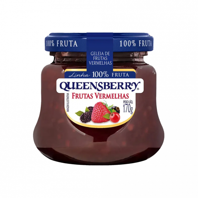 GELEIA QUEENSBERRY 170G FRUTAS VERMELHAS