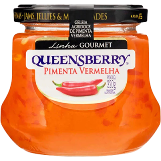 GELEIA QUEENSBERRY 320G PIMENTA VERMELHA