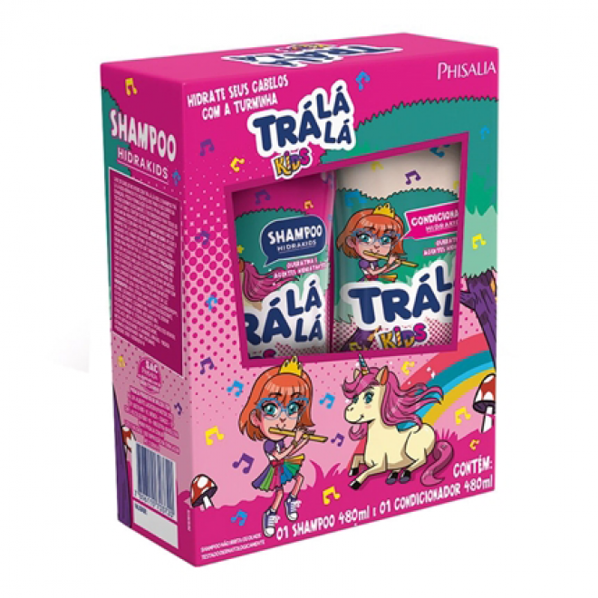 KIT TRA LA LA KIDS SH+COND HIDRAKIDS