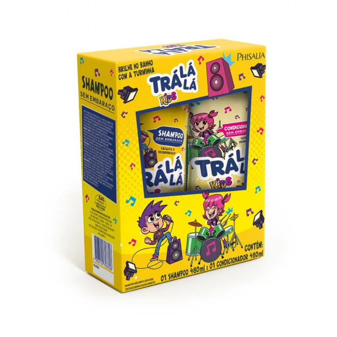 KIT TRA LA LA KIDS SH+COND SEM EMBARACO