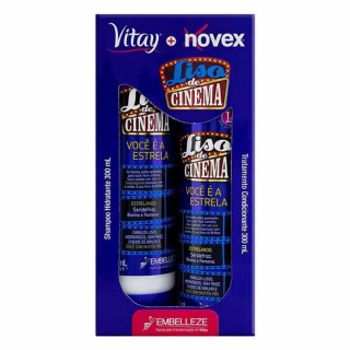 KIT NOVEX SH + COND 300ML LISO DE CINEMA