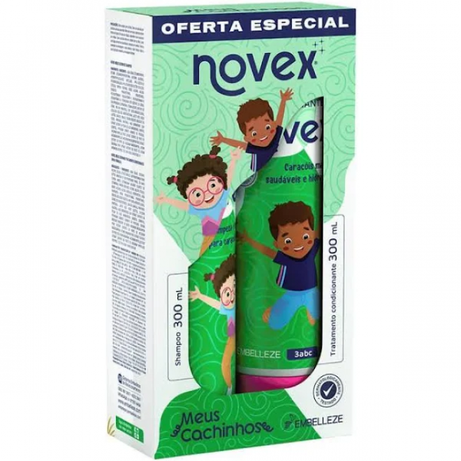 KIT NOVEX SH + COND 300ML MEUS CACHINHOS