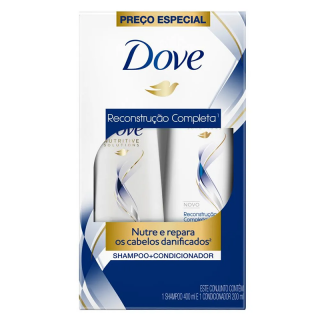 KIT DOVE SH 400ML + COND 200ML REC COMPLETA