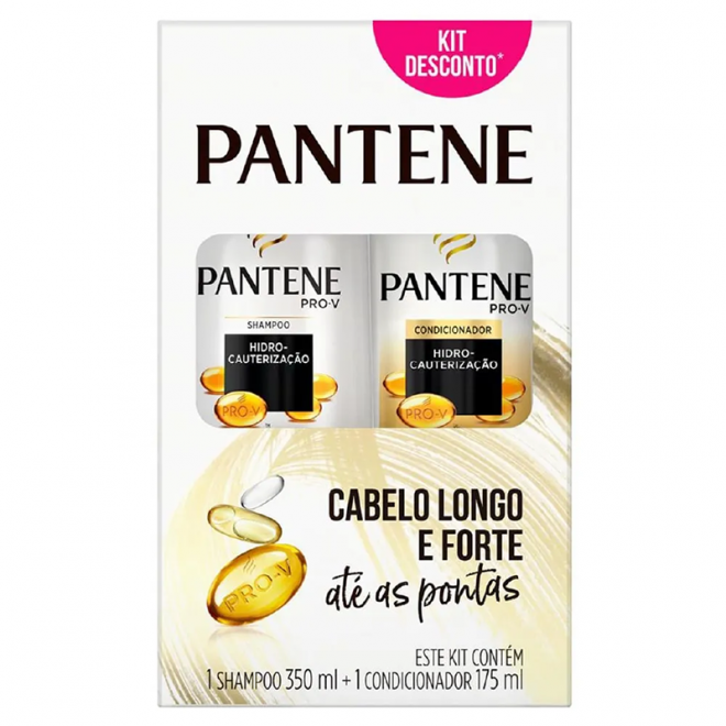 KIT PANTENE SH 350ML + COND 175ML HIDRO CAUTERIZACAO