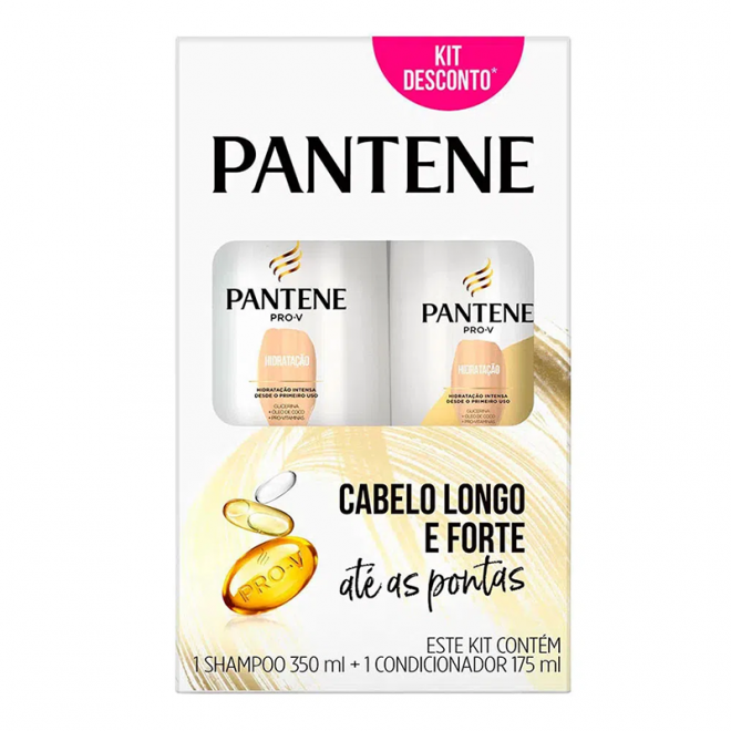 KIT PANTENE SH 350ML + COND 175ML HIDRATACAO