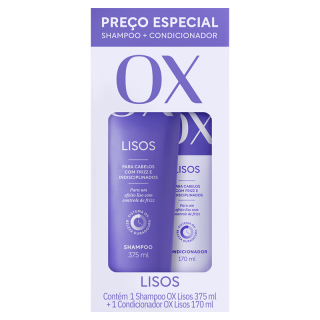 KIT OX SH 375ML + COND 170ML LISO