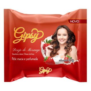 SABONETE GIPSY 80G DESEJO MORANGO