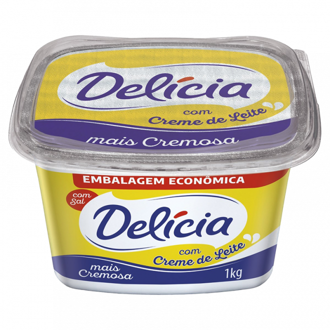 MARGARINA DELICIA 1KG C/SAL
