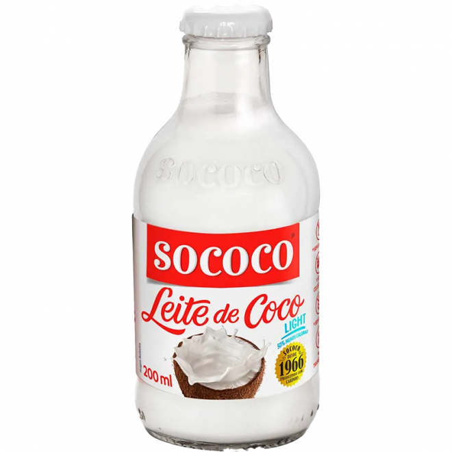 LEITE COCO SOCOCO LIGHT 200ML