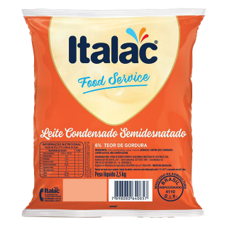 PRODUCAO - LEITE COND ITALAC BAG 2,5KG