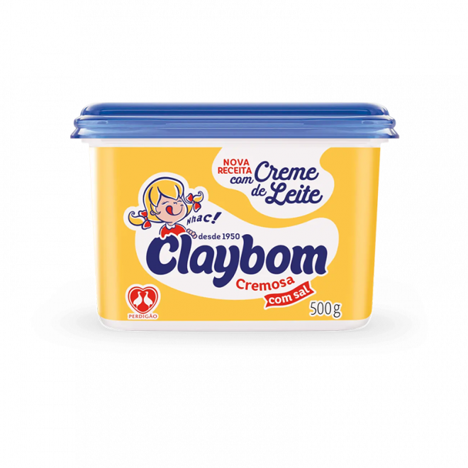 MARGARINA CLAYBOM 500G C/SAL