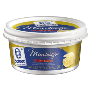 MANTEIGA BATAVO 200G POTE C/SAL