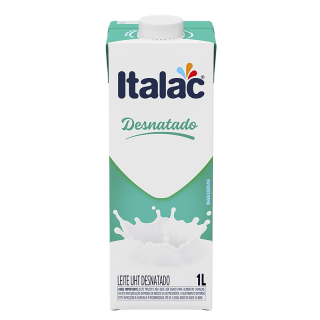 LEITE UHT ITALAC C/TAMPA 1LT DESNATADO