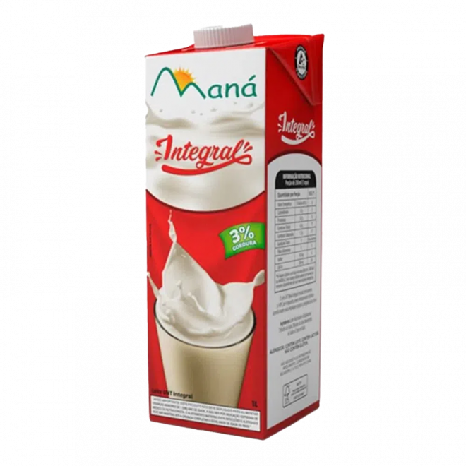 LEITE UHT MANA 1LT INTEGRAL