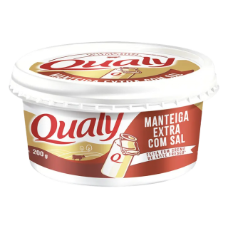 MANTEIGA QUALY 200G POTE C/SAL