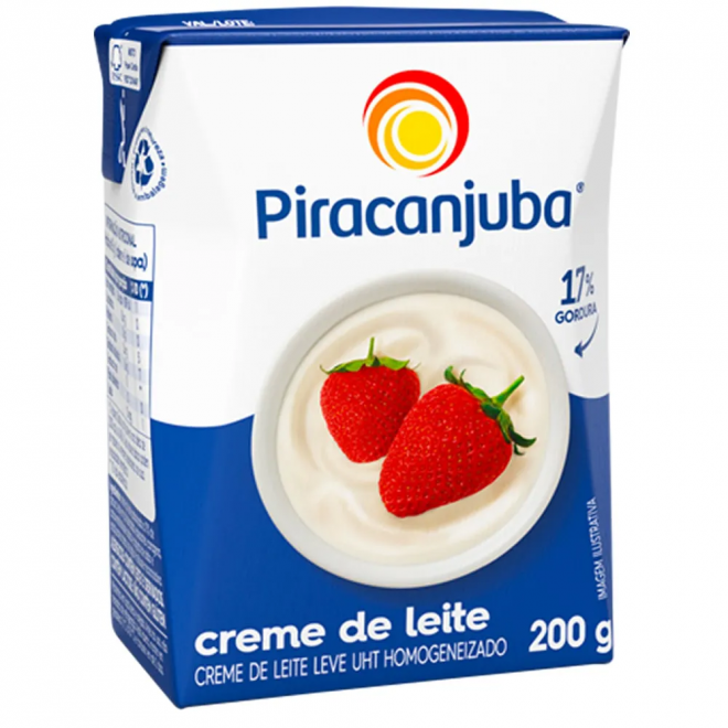 CREME LEITE PIRACANJUBA 200G