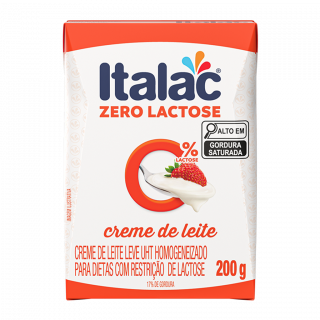 CREME LEITE ITALAC ZERO LACTOSE 200G