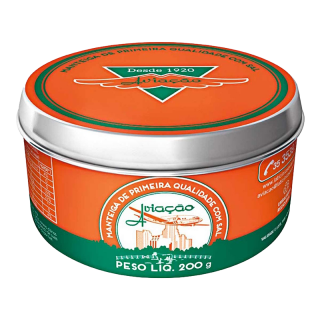 MANTEIGA AVIACAO 200G C/SAL LATA