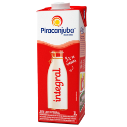 LEITE UHT PIRACANJUBA C/ROSCA 1LT INTEGRAL