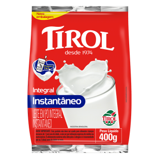 LEITE PO TIROL 400G INTEGRAL INST