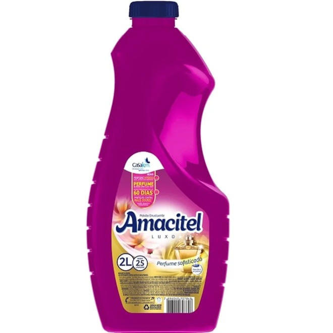 AMACIANTE AMACITEL LUXO 2LTS ROSA PAIXAO