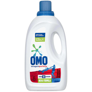 LAVA ROUPAS OMO LIQUIDO 3LT ORIGINAL