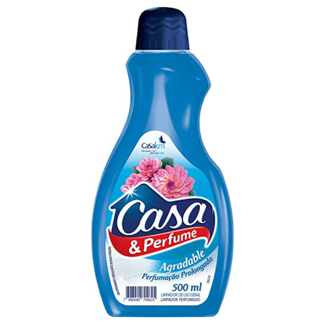 LIMPADOR CASA E PERFUME 500ML AGRADABLE