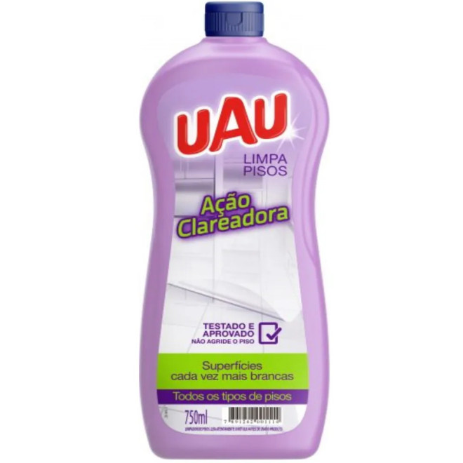 UAU LIMPA PISOS 750ML ACAO CLAREADORA
