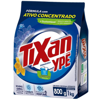 LAVA ROUPAS TIXAN SACHET 800G PRIMAVERA