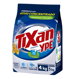 LAVA ROUPAS TIXAN SACHET 4KG PRIMAVERA
