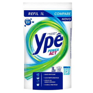 LAVA ROUPAS YPE LIQUIDO SACHET 1LT POWER ACT
