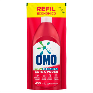 ALVEJANTE OMO REFIL 450ML ROUPAS COLORIDAS