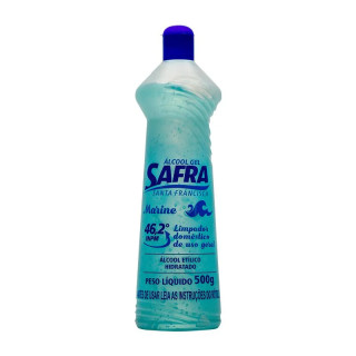 ALCOOL GEL SAFRA 46,2º 500G MARINE