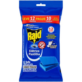 INSETIC PASTILHA RAID L12P10 TRADICIONAL