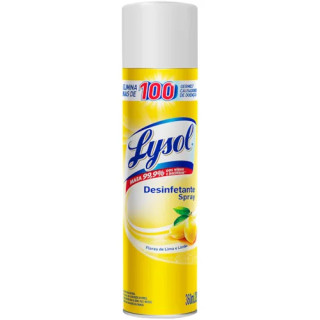 LYSOL DESINFETANTE AEROSOL 360ML FLORES LIMA/LIMAO