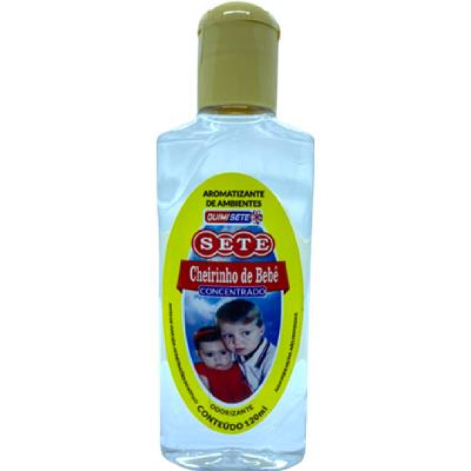 AROMATIZANTE SETE 120ML CHEIRINHO BEBE