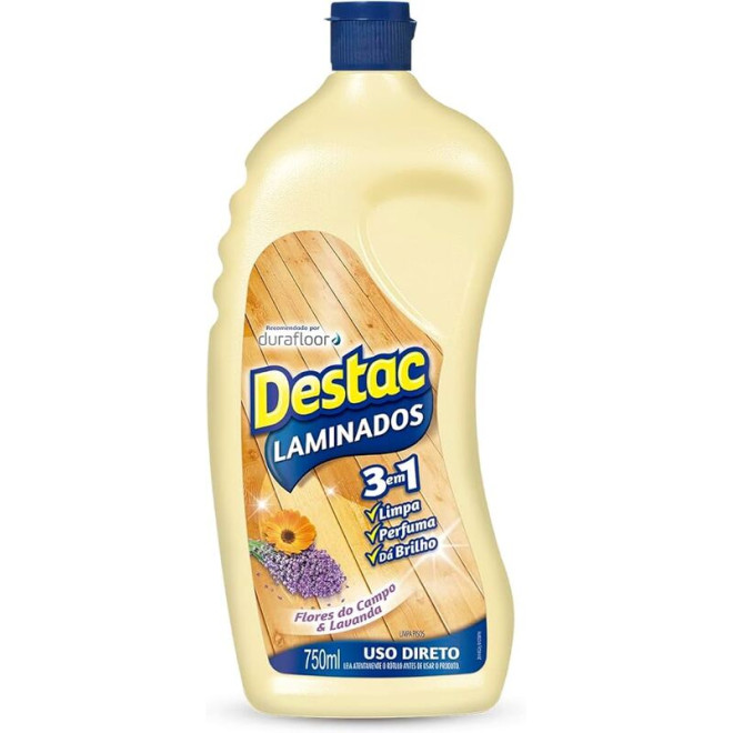 DESTAC LIMPA PISOS MADEIRA 750ML FLORES DO CAMPO