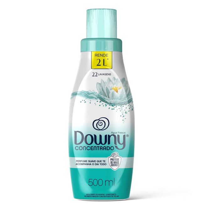 AMACIANTE DOWNY 500ML AGUA FRESCA