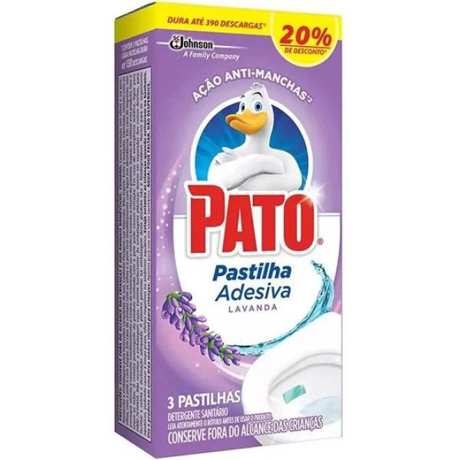 PEDRA SANITARIA PATO 20% DESC LAVANDA