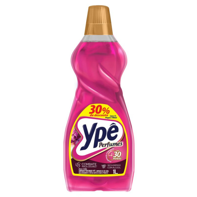 LIMPADOR PERFUMADO YPE 1LT 30% DOCE VIDA