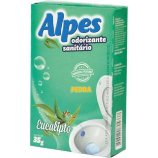 PEDRA SANITARIA ALPES 35G EUCALIPTO