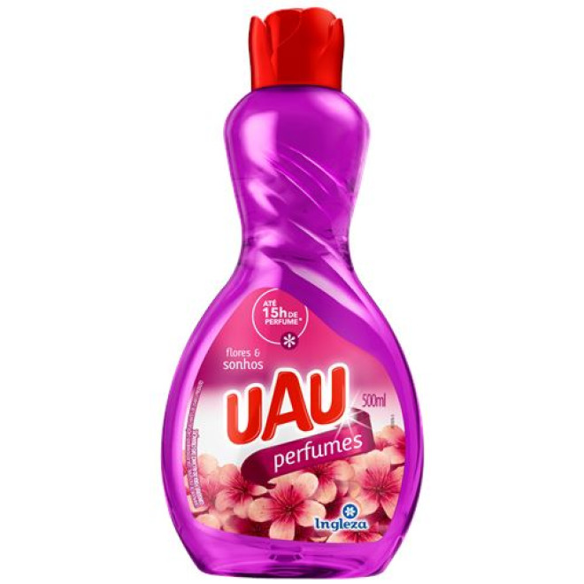 UAU LIMPEZA PERFUMADA 500ML FLORES SONHOS