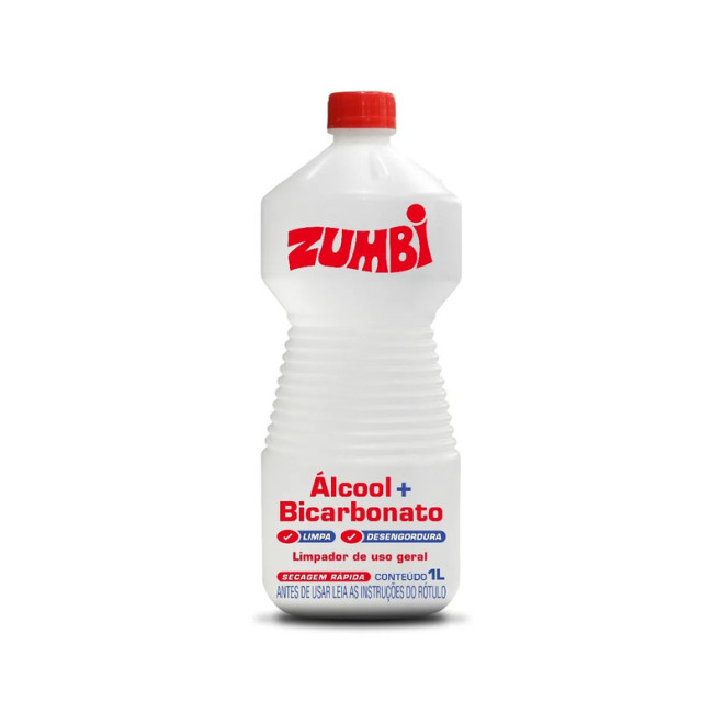 ALCOOL C/BICARBONATO ZUMBI 1L