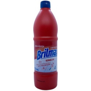 CERA BRILMAX 750ML VERMELHA