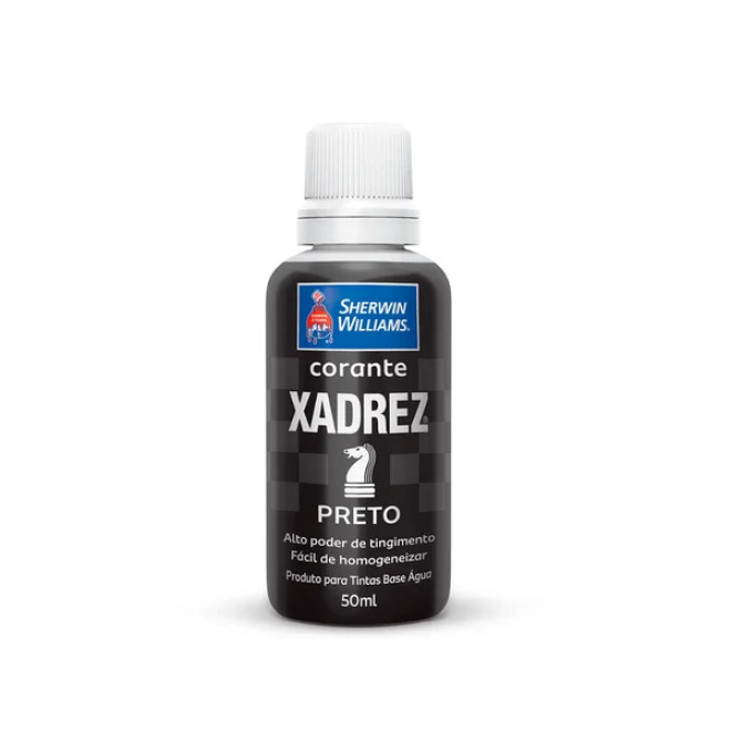 CORANTE XADREZ 50ML PRETO