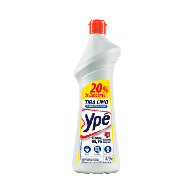 YPE TIRA LIMO GEL 520G 20%DESC