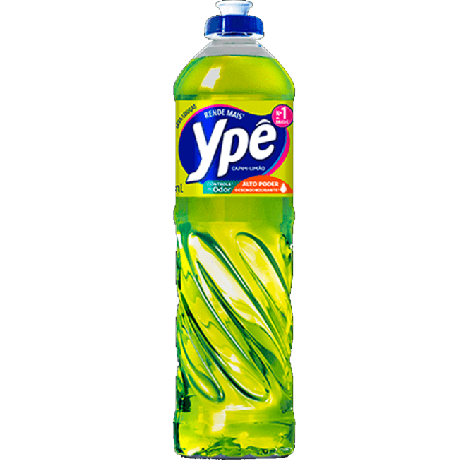 DETERGENTE YPE 500ML CAPIM LIMAO