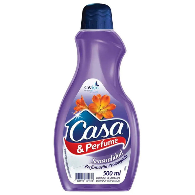 LIMPADOR CASA E PERFUME 500ML SENSUALIDAD