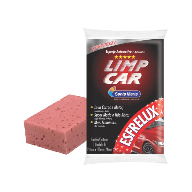 SANTA MARIA ESPONJA LIMPEZA LIMP CAR R768
