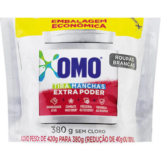 ALVEJANTE OMO SACHET 380G ROUPAS BRANCAS